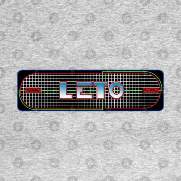 LETO - TRON Video Game Marquee by RetroZest